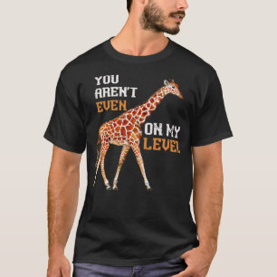 Funny Giraffe Älskare Gift Giraffe 1 T Shirt