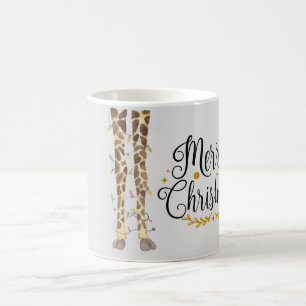 Funny Giraffe Ben jul Kaffemugg