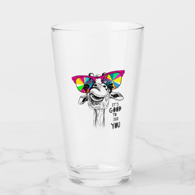 Funny Giraffe Copy Glaskopp (Framsida)