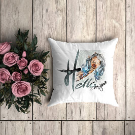 Funny giraffe Dekorativ kudde