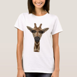 Funny Giraffe Incognito med Trendig solglasögon T-shirt