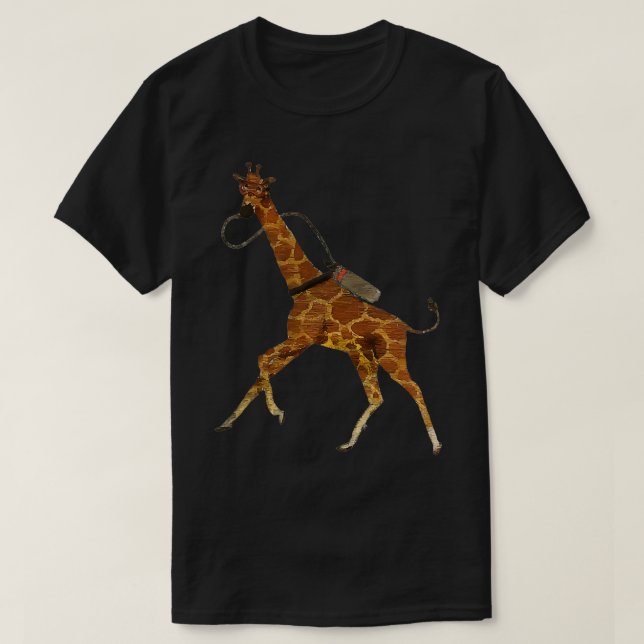 Funny Giraffe Kärlek Giraffe Giraffe T Shirt (Design framsida)