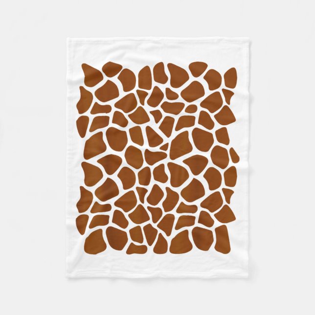 Funny Giraffe Pattern Lazy Halloween Costume  Fleecefilt (Framsidan)