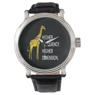 Funny Giraffe Pun Armbandsur