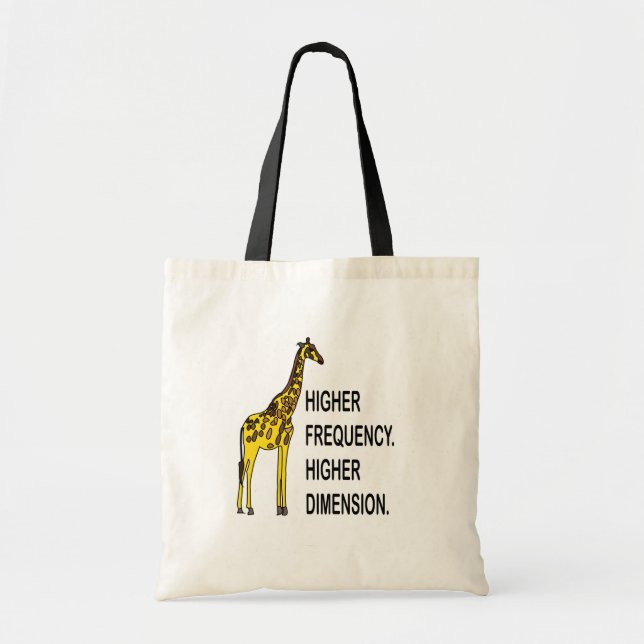 Funny Giraffe Pun Tygkasse (Framsidan)