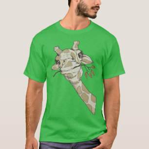 Funny Giraffe Safari Zoo Animal Kärlek Giraffes T Shirt