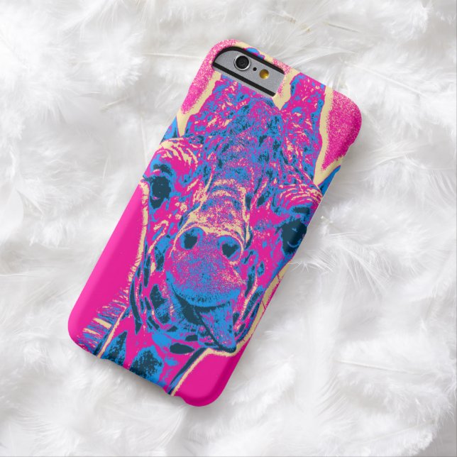 Funny Giraffe Sticking out Hans Tunga Case-Mate iPhone Skal (In Situ)