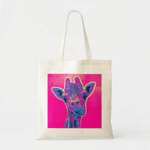 Funny Giraffe Sticking out Hans Tunga Tygkasse