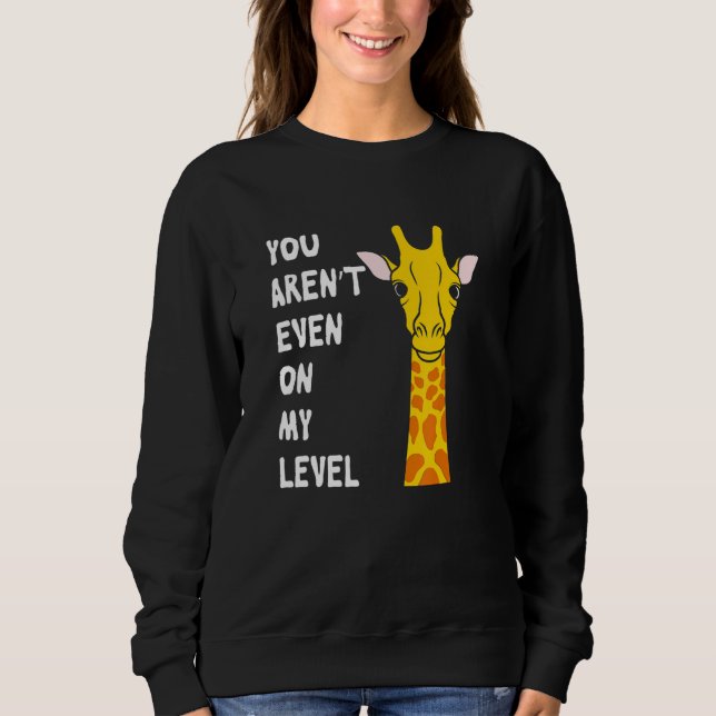 Funny Giraffe T Shirt (Framsida)