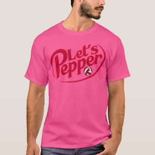Funny Girls Volleyball Låt oss pepparpraktik Term T Shirt