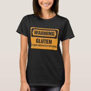 Funny Gluten Explosions Costume Gluten Free Mamma T Shirt