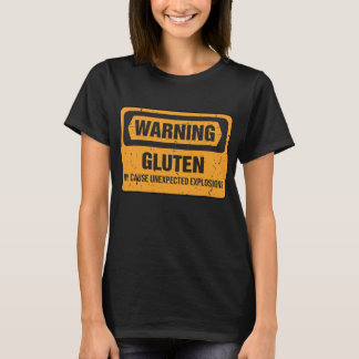 Funny Gluten Explosions Costume Gluten Free Mamma T Shirt