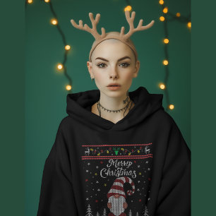Funny Gnome God jul T Shirt