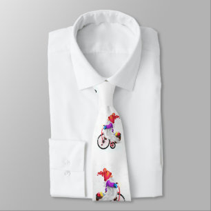 Funny Gnome med Bike and Gifts - God jul Slips
