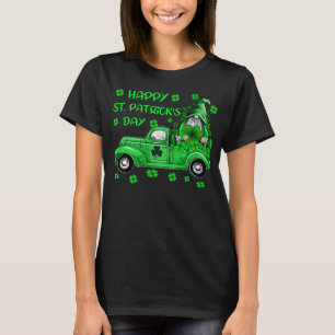 Funny Gnomes Costume Lycklig St Patrick s Day Gift T Shirt