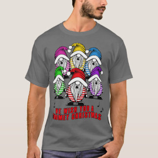 FUNNY GNOMES Helgdag GNOME Chorus Cute Jul C T Shirt