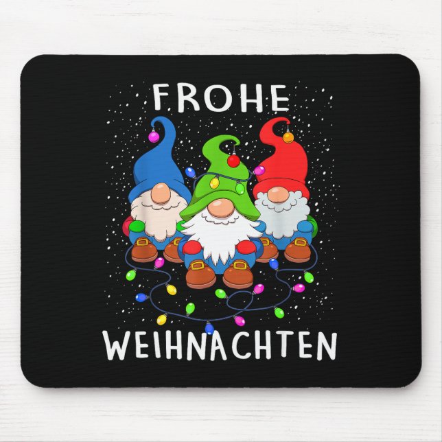 Funny Gnomes Merry Christmas Frohe Weihnachten  Musmatta (Framsidan)