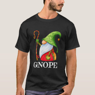 Funny GNOPE Nordic Gnome Scandinavian Elf svensk T Shirt