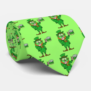 Funny "Go Green" Drunk Leprechaun Slips