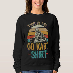 Funny Go Kart Tävla - Tävling Car Kart Racer T Shirt