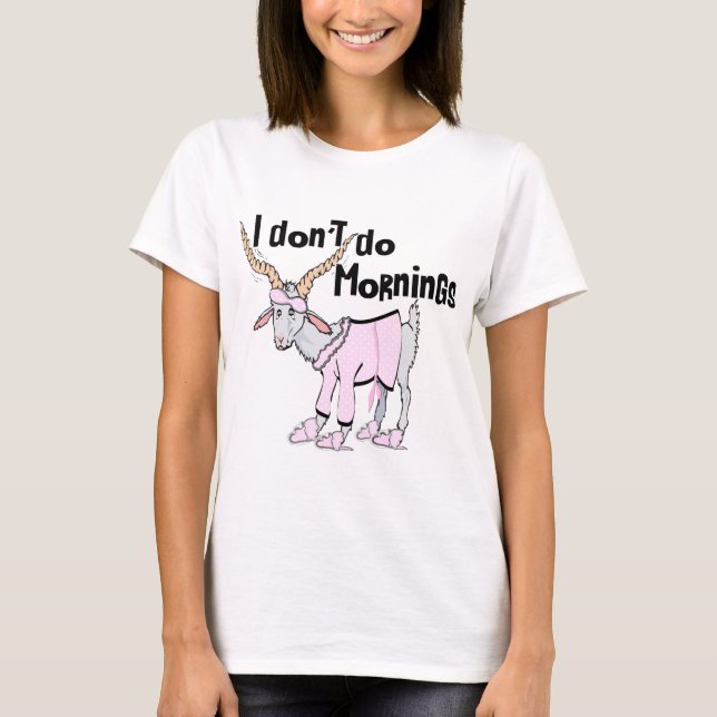 Funny Goat Apparel T-shirt (Framsida)