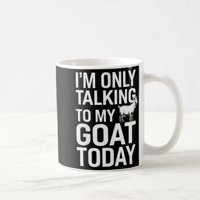 Funny Goat Design For Men Women Kids Boer Pygmy Go Kaffemugg (Höger)