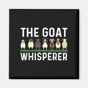 Funny Goat Design Manar Women Kid Farm Animal Pygm Magnet