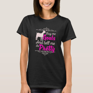 Funny Goat Farming Goat Älskare Saker T Shirt