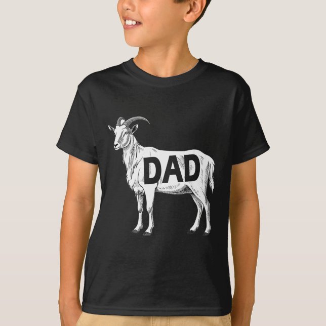 Funny Goat Gift Dad Sarcastic Graphic  T Shirt (Framsida)