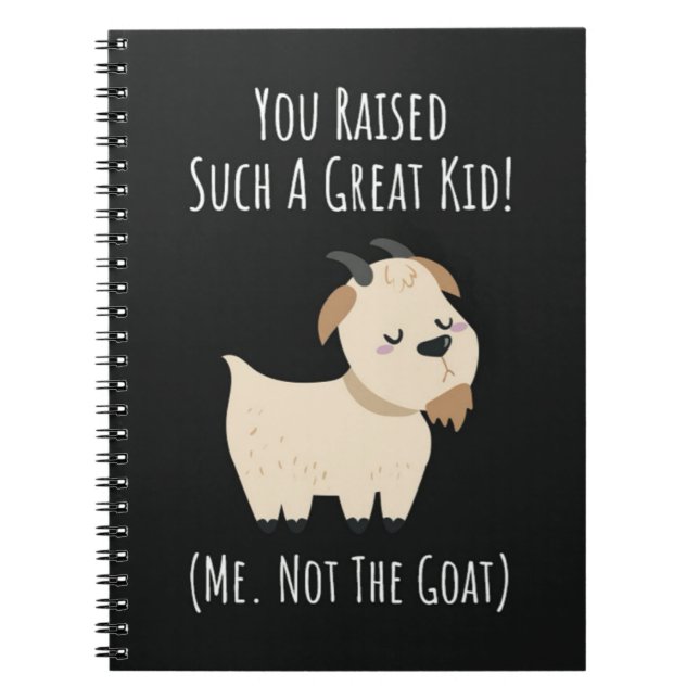 Funny Goat Mom Gifts Women Owner Pet Mama Mommy Anteckningsbok (Framsidan)