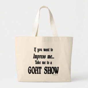 Funny Goat Ord Jumbo Tygkasse