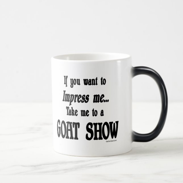 Funny Goat Ord Magisk Mugg (Höger)