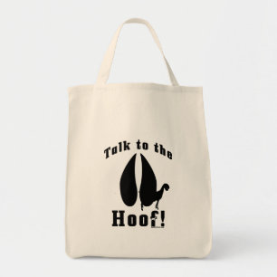 Funny Goat Prata med Hoof Tygkasse