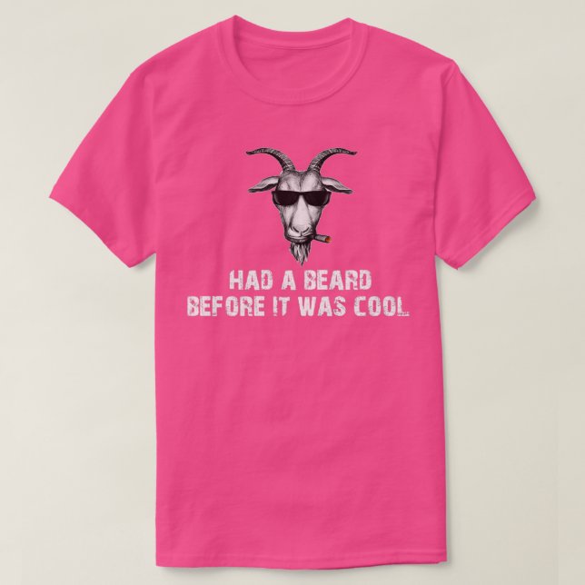 Funny Goat Shirt Funny Beard Shirt Gift for Goat L T (Design framsida)