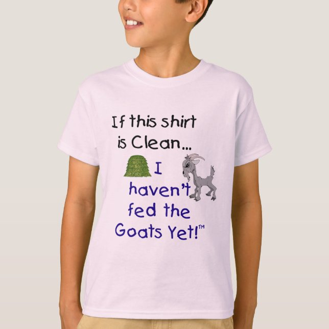 Funny Goat SHirts T-shirt (Framsida)