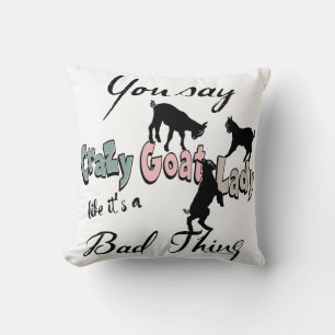 FUNNY GOAT Southwest Warm Färg Crazy Goat Dam Kudde