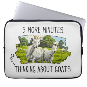 Funny Goats Laptop sleeve