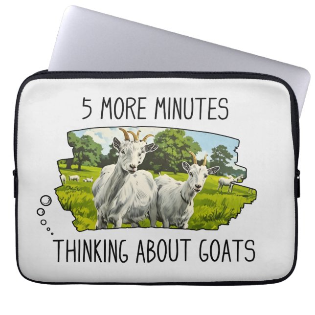 Funny Goats Laptop sleeve (Framsidan)
