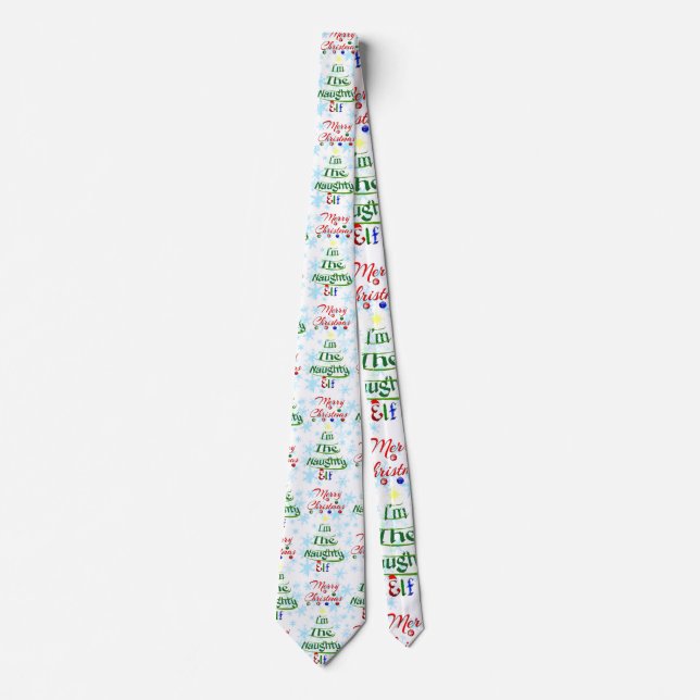 Funny God jul Helgdag Naughty Elf Slips (Framsida)