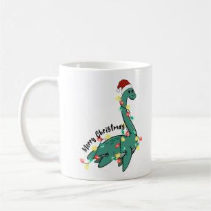 Funny God jul Lochness Monster Kaffemugg