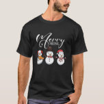 Funny God jul Snowmans Tee Santa Manar<br><div class="desc">Funny God jul Snowmans Tee Santa Manar Kvinnor barn</div>