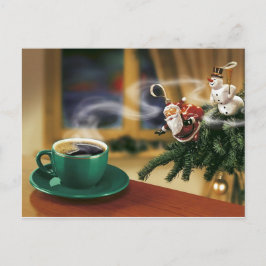 Funny God jul Vykort