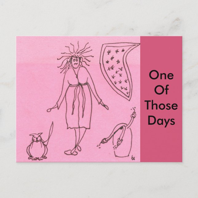 Funny Goddess Cat Gak Vykort (Framsida)