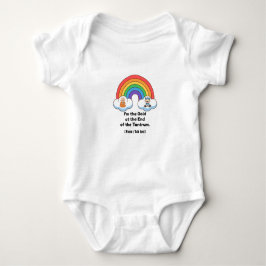 Funny "Gold at the End of the Tantrum" Rainbow Bab T Shirt