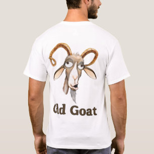 Funny Gold Goat T Shirt