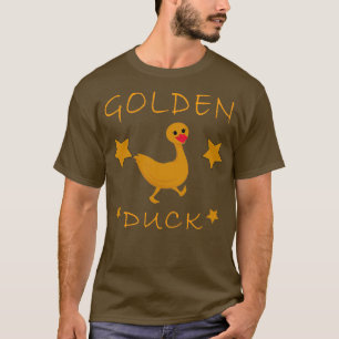 Funny Golden Anka Funny Anka Älskare Cute Anka T Shirt