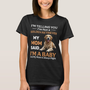 Funny Golden Retriever Hund T Shirt