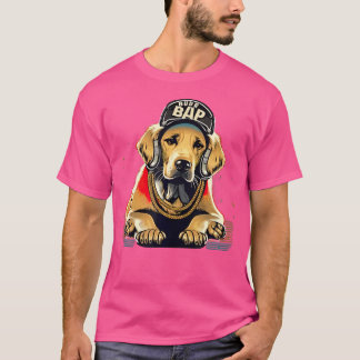 Funny Golden Retriever Rap Hip-Skutt Rb T Shirt