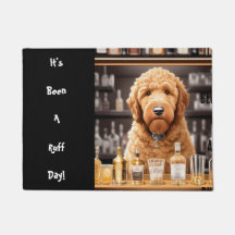 Funny Goldendoodle Doodle Hund Brown och Black
