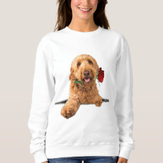 Funny Goldendoodle Ro Zipper Hund Pocket Älskare T Shirt
